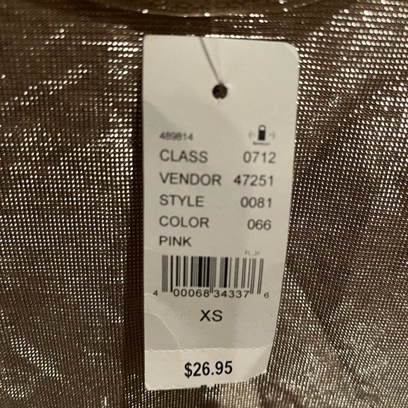 COPY - LA Hearts shimmery see through top size XS pacsun - Picture 2 of 7